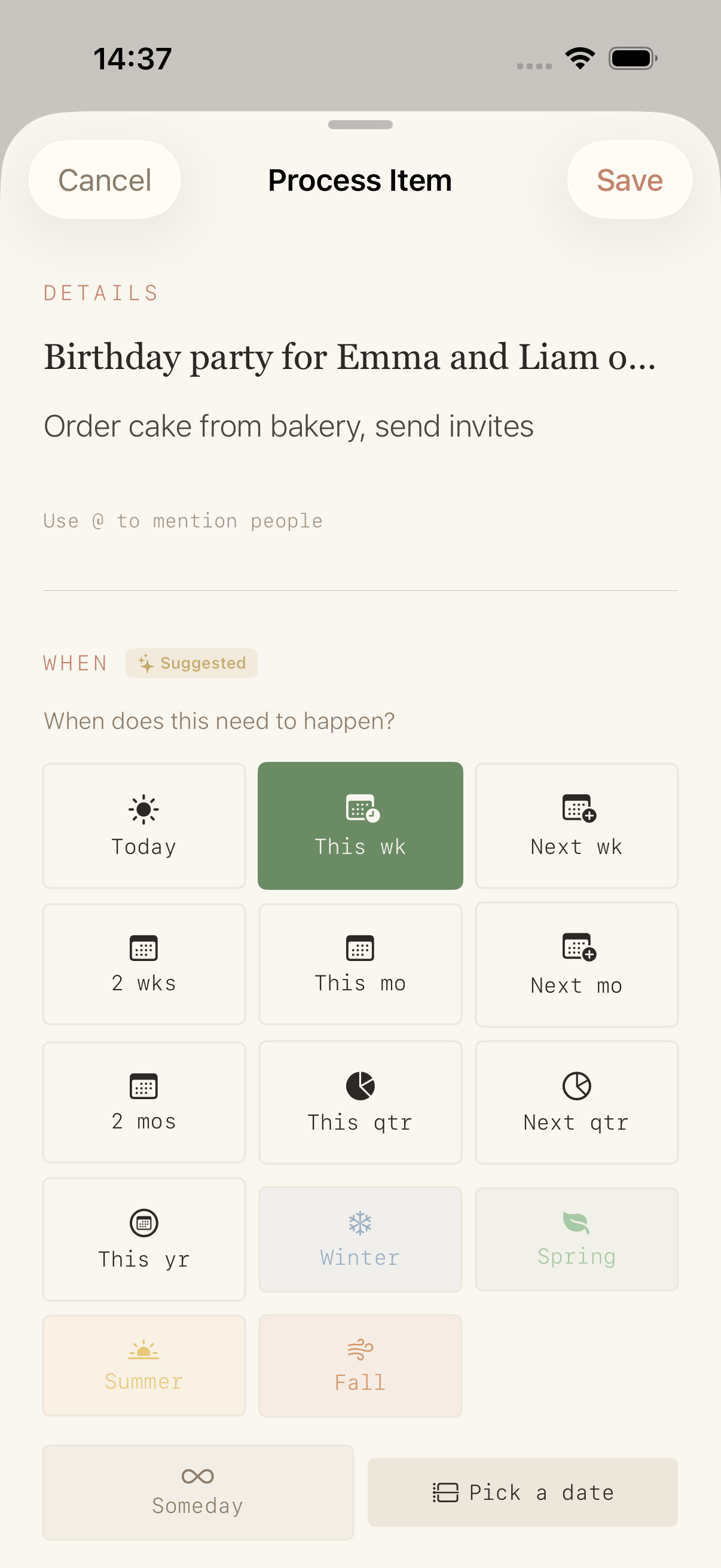 Recursa Process Sheet